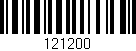 Código de barras (EAN, GTIN, SKU, ISBN): '121200'