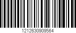 Código de barras (EAN, GTIN, SKU, ISBN): '1212630909564'
