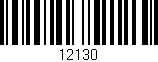 Código de barras (EAN, GTIN, SKU, ISBN): '12130'
