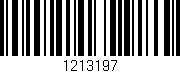 Código de barras (EAN, GTIN, SKU, ISBN): '1213197'