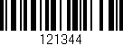 Código de barras (EAN, GTIN, SKU, ISBN): '121344'