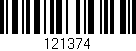 Código de barras (EAN, GTIN, SKU, ISBN): '121374'