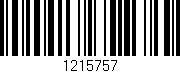 Código de barras (EAN, GTIN, SKU, ISBN): '1215757'