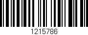 Código de barras (EAN, GTIN, SKU, ISBN): '1215786'