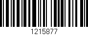 Código de barras (EAN, GTIN, SKU, ISBN): '1215877'