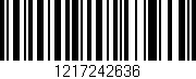 Código de barras (EAN, GTIN, SKU, ISBN): '1217242636'