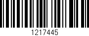 Código de barras (EAN, GTIN, SKU, ISBN): '1217445'