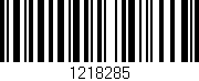 Código de barras (EAN, GTIN, SKU, ISBN): '1218285'