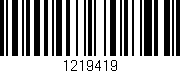 Código de barras (EAN, GTIN, SKU, ISBN): '1219419'
