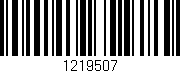Código de barras (EAN, GTIN, SKU, ISBN): '1219507'