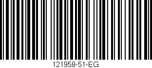 Código de barras (EAN, GTIN, SKU, ISBN): '121958-51-EG'