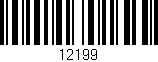 Código de barras (EAN, GTIN, SKU, ISBN): '12199'