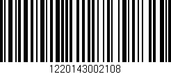Código de barras (EAN, GTIN, SKU, ISBN): '1220143002108'