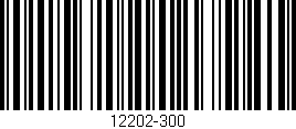 Código de barras (EAN, GTIN, SKU, ISBN): '12202-300'