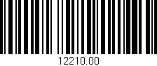 Código de barras (EAN, GTIN, SKU, ISBN): '12210.00'