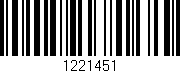 Código de barras (EAN, GTIN, SKU, ISBN): '1221451'