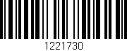 Código de barras (EAN, GTIN, SKU, ISBN): '1221730'