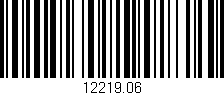 Código de barras (EAN, GTIN, SKU, ISBN): '12219.06'