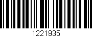 Código de barras (EAN, GTIN, SKU, ISBN): '1221935'