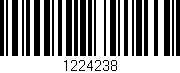 Código de barras (EAN, GTIN, SKU, ISBN): '1224238'