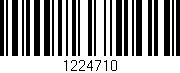Código de barras (EAN, GTIN, SKU, ISBN): '1224710'
