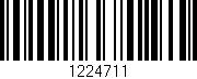 Código de barras (EAN, GTIN, SKU, ISBN): '1224711'