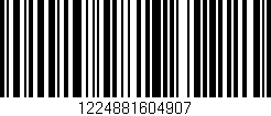 Código de barras (EAN, GTIN, SKU, ISBN): '1224881604907'