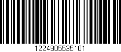 Código de barras (EAN, GTIN, SKU, ISBN): '1224905535101'