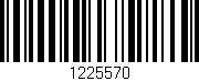 Código de barras (EAN, GTIN, SKU, ISBN): '1225570'