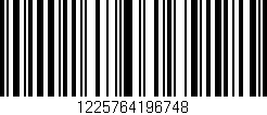Código de barras (EAN, GTIN, SKU, ISBN): '1225764196748'
