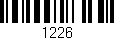 Código de barras (EAN, GTIN, SKU, ISBN): '1226'