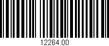 Código de barras (EAN, GTIN, SKU, ISBN): '12264.00'