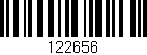 Código de barras (EAN, GTIN, SKU, ISBN): '122656'