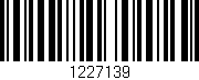 Código de barras (EAN, GTIN, SKU, ISBN): '1227139'