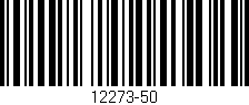 Código de barras (EAN, GTIN, SKU, ISBN): '12273-50'