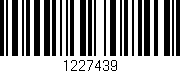 Código de barras (EAN, GTIN, SKU, ISBN): '1227439'
