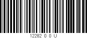 Código de barras (EAN, GTIN, SKU, ISBN): '12282_0_0_U'