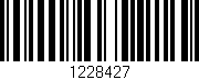 Código de barras (EAN, GTIN, SKU, ISBN): '1228427'