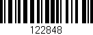 Código de barras (EAN, GTIN, SKU, ISBN): '122848'