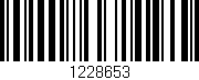 Código de barras (EAN, GTIN, SKU, ISBN): '1228653'