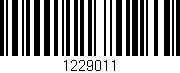 Código de barras (EAN, GTIN, SKU, ISBN): '1229011'
