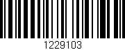 Código de barras (EAN, GTIN, SKU, ISBN): '1229103'