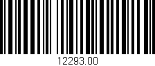 Código de barras (EAN, GTIN, SKU, ISBN): '12293.00'