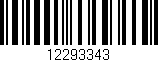 Código de barras (EAN, GTIN, SKU, ISBN): '12293343'