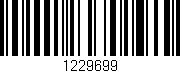 Código de barras (EAN, GTIN, SKU, ISBN): '1229699'