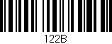 Código de barras (EAN, GTIN, SKU, ISBN): '122B'