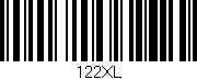 Código de barras (EAN, GTIN, SKU, ISBN): '122XL'