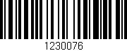 Código de barras (EAN, GTIN, SKU, ISBN): '1230076'