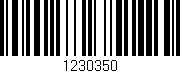 Código de barras (EAN, GTIN, SKU, ISBN): '1230350'