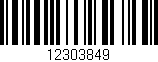 Código de barras (EAN, GTIN, SKU, ISBN): '12303849'